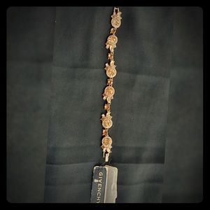 Givenchy bronze tone bracelet